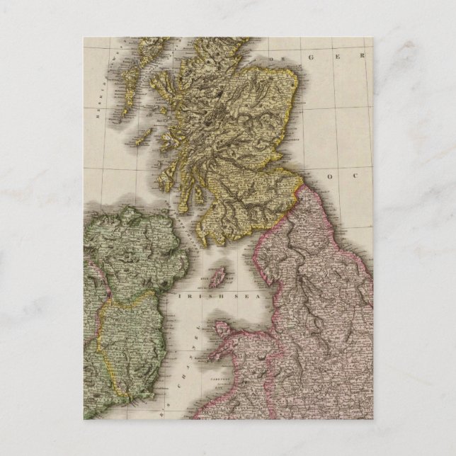 Britische Inseln 7 Postkarte (Vorderseite)