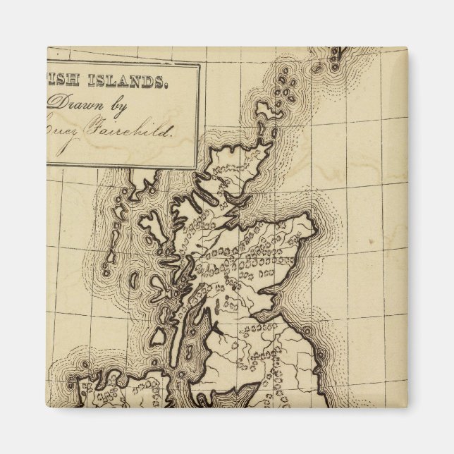 Britische Inseln Magnet (Vorne)