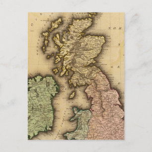 Britische Inseln Postkarte