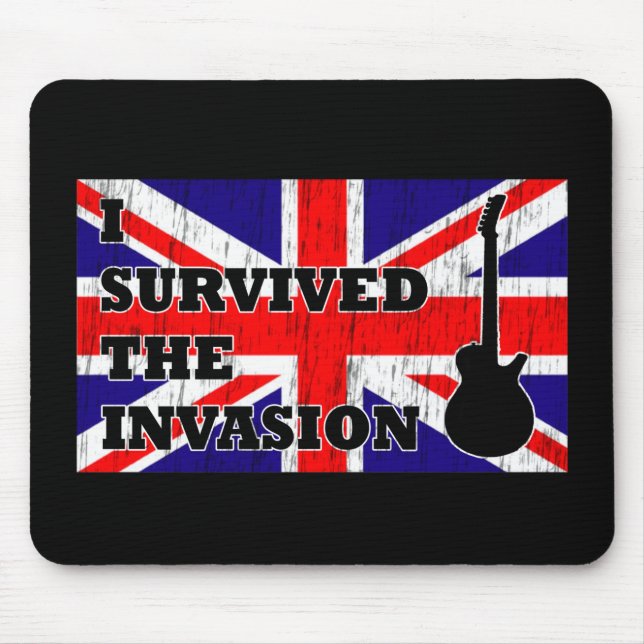 Britische Invasion Mousepad (Vorne)