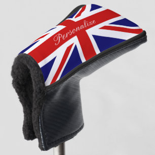 Britische Jack-Fahne-Pappdeckel Golf Headcover