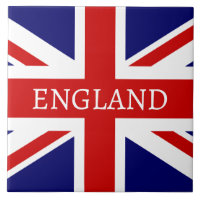Britische Jack-Flagge Großquadratische Zierkachel