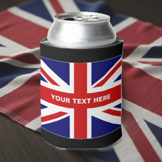 Britische Jack-Flagge - Kühler | Personalisieren Dosenkühler