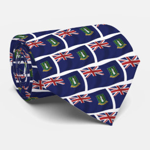 Britische Jungferninseln Flagge Krawatte