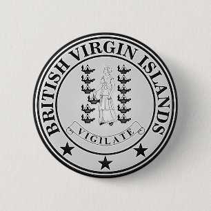 Britische Jungfrau Button