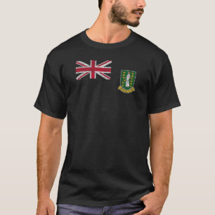 BRITISCHE JUNGFRAU INSELN FLAGGE STRASSENSTADT BVI T-Shirt