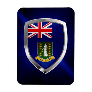 Britische Jungfrau Magnet