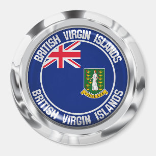 Britische Jungfrau Magnet