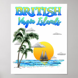 Britische Jungfrau Poster