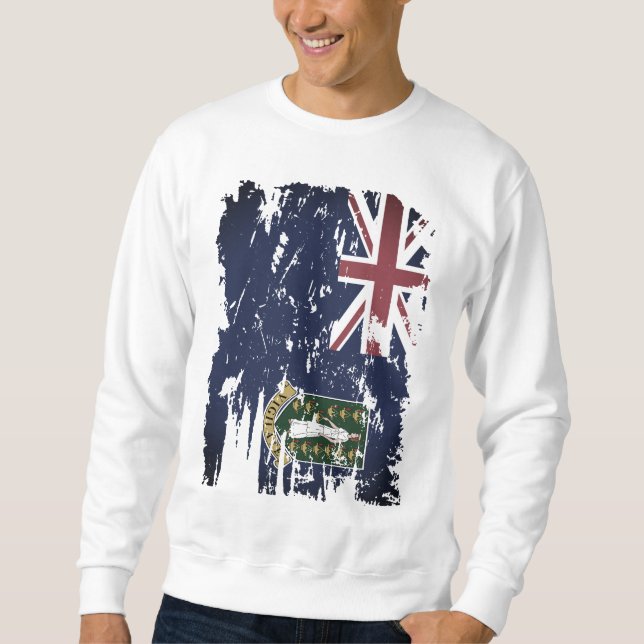 Britische Jungfrauen Sweatshirt (Vorderseite)