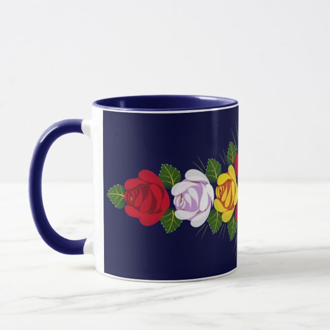 Britische Kanal-Rosen Tasse (Links)