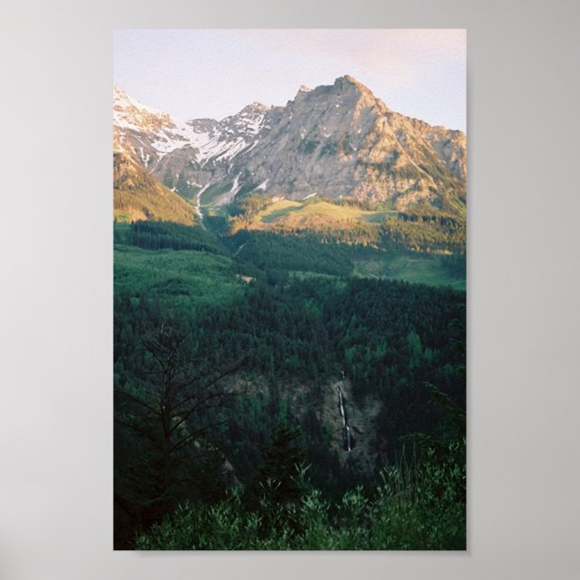 Britische Kolumbien von oben nach unten Poster (Vorne)