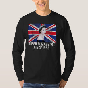 Britische Königin Platinum Jubilee Seit 1952 70 Ja T-Shirt