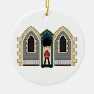 Britische königliche Schutz-Verzierung Keramikornament