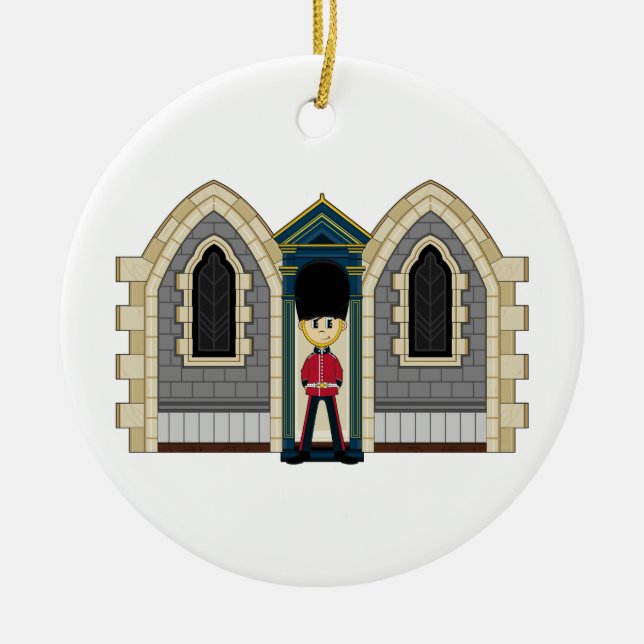 Britische königliche Schutz-Verzierung Keramikornament (Vorne)