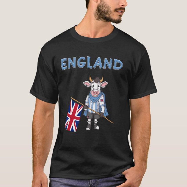 Britische Kuh T-Shirt (Vorderseite)