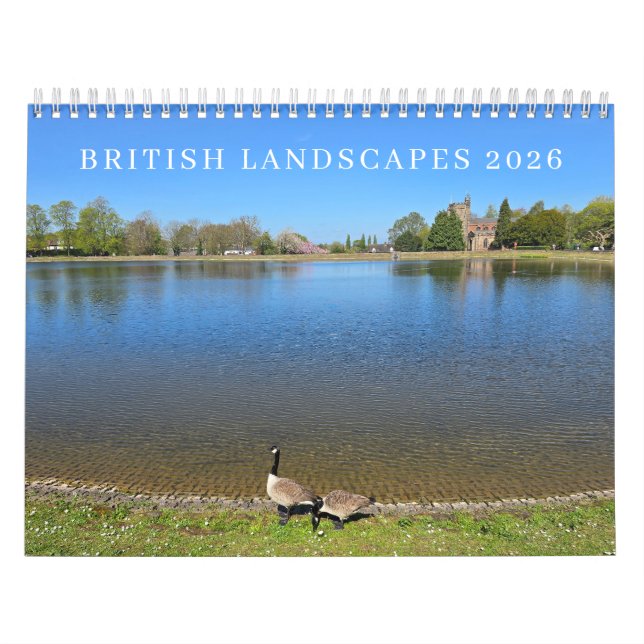 Britische Landschaften 2026 Kalender (Titelbild)