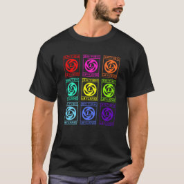 Britische Leyland-Farbenfrohe Auto-Design T-Shirt
