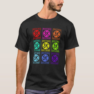 Britische Leyland-Farbenfrohe Auto-Design T-Shirt