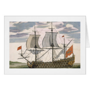 Britische Marine: ein erstklassiges Schiff, das di