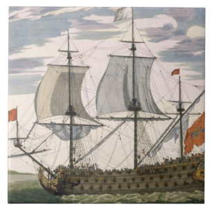 Britische Marine: ein erstklassiges Schiff, Fliese