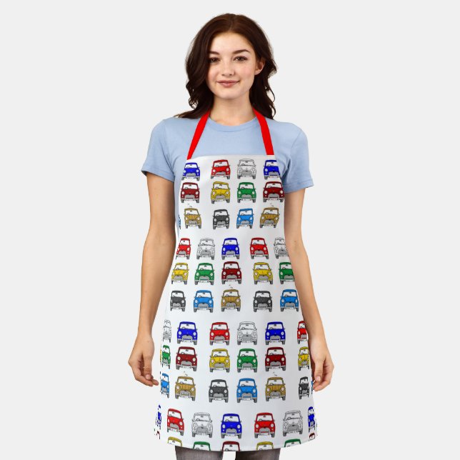 Britische Mini-Schürze Schürze (Getragen)