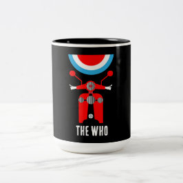 Britische Mod 1964 Zweifarbige Tasse