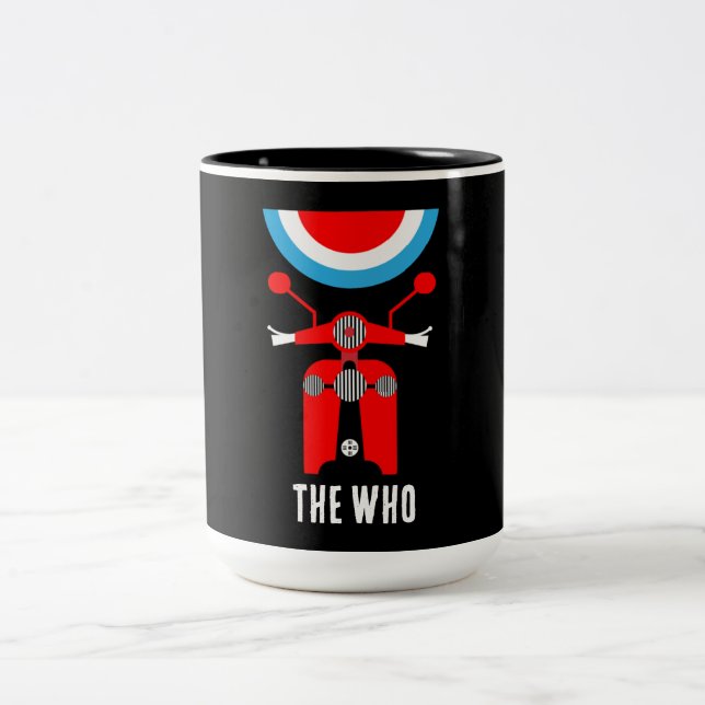 Britische Mod 1964 Zweifarbige Tasse (Mittel)