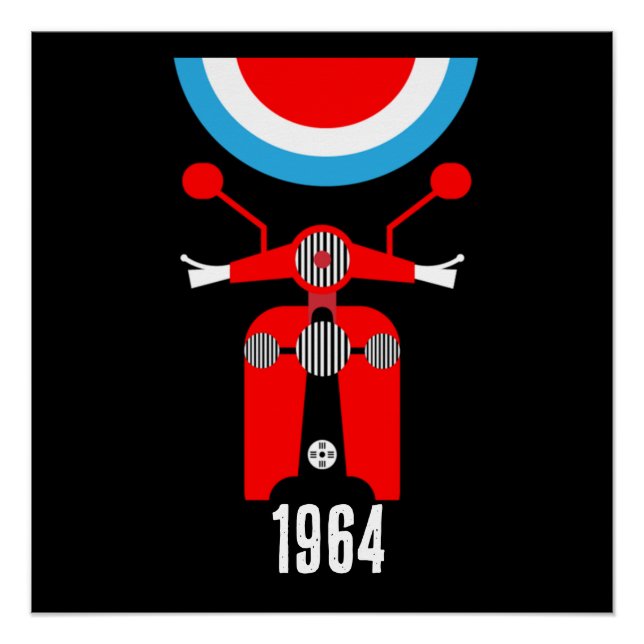 Britische Mods 1964 Poster (Vorderseite)