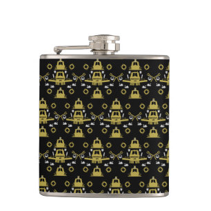 Britische Narrowboat-Geschenke Flachmann