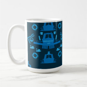 Britische Narrowboat-Geschenke Kaffeetasse