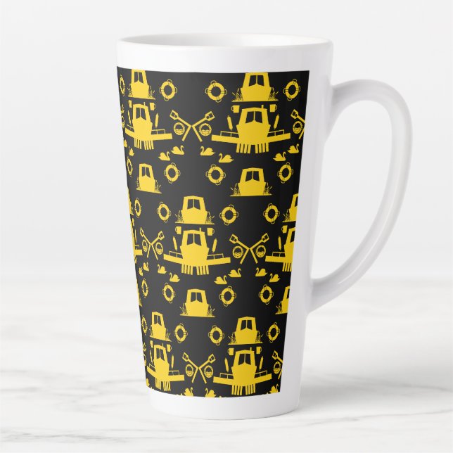 Britische Narrowboat-Geschenke Milchtasse (Rechts)