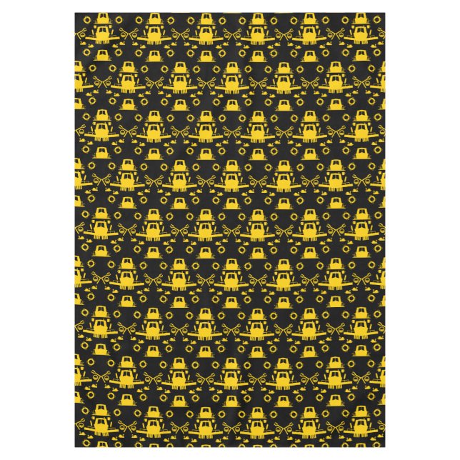 Britische Narrowboat-Geschenke Tischdecke (Vorderseite)