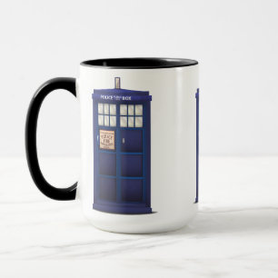 Britische Polizeibox Tasse