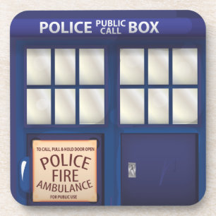 Britische Polizeibox Untersetzer