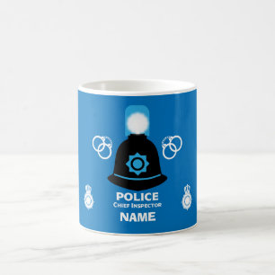 Britische Polizeidirektorin Coffee Tasse