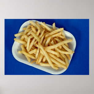 Britische Pommes frites Poster