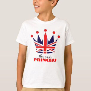 Britische Prinzessin Crown T-Shirt