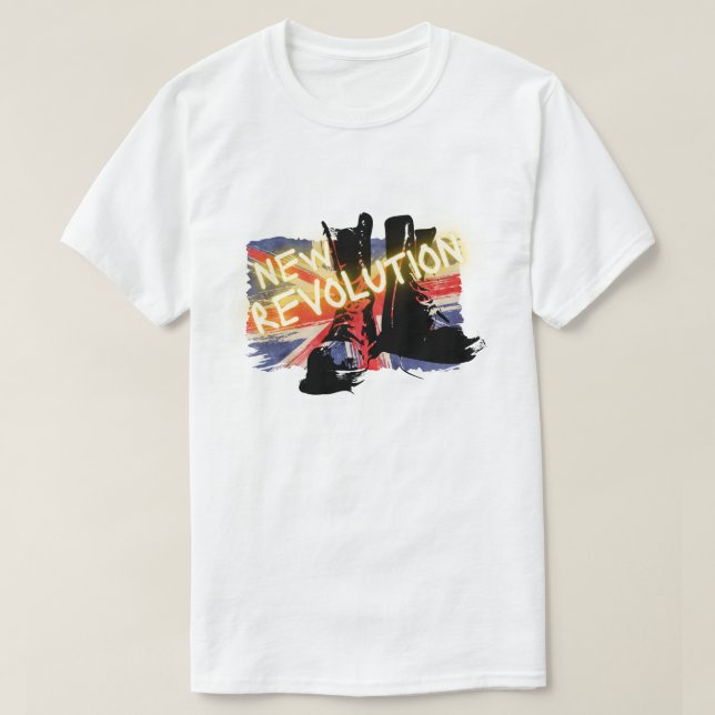 Britische Punkflagge T-Shirt (Design vorne)