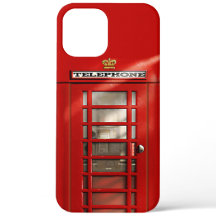 Britische rote Telefonzelle