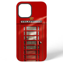 Britische rote Telefonzelle