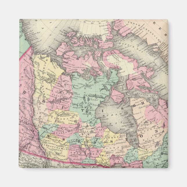 britische, russische und dänische Staatssitzungen Magnet (Vorne)