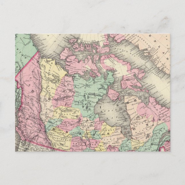 britische, russische und dänische Staatssitzungen Postkarte (Vorderseite)