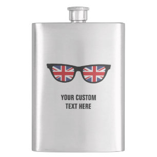 Britische Schattenflasche Flachmann