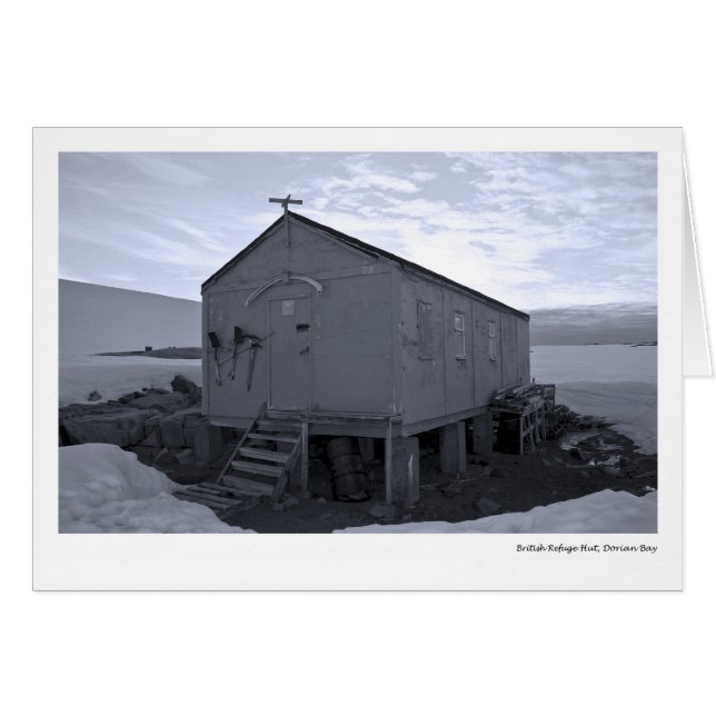 Britische Schutz-Hütte, Dorian-Bucht (Vorderseite (Horizontal))