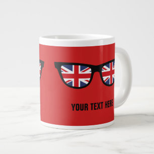 Britische Shades-Tasse Jumbo-Tasse