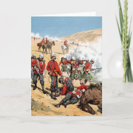 Britische Soldaten des 19. Jahrhunderts Karte