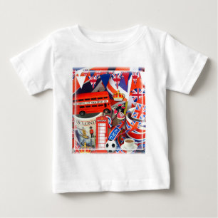 Britische Souvenirs Baby T-shirt