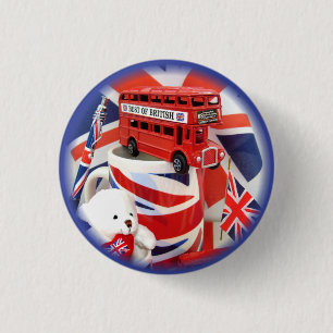 Britische Souvenirs ~ Schaltfläche Button