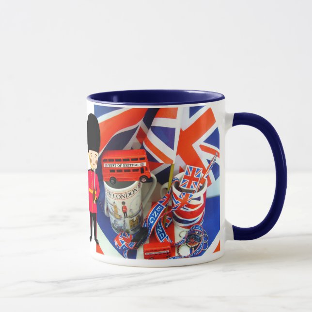 Britische Souvenirs-Tasse Tasse (Rechts)